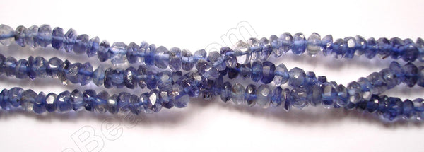 Iolite AA  -  Faceted Buttons  14.5"