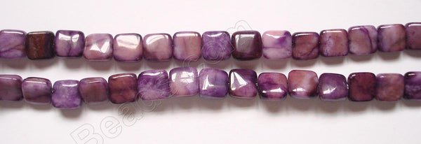 Purple Peace Stone -  Puff Squares  16"