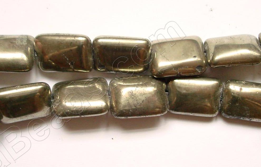 Pyrite - Puff Rectangles  16"