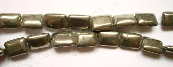 Pyrite - Puff Rectangles  16"