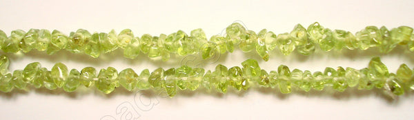 Peridot  - Chips 36"    4-6mm