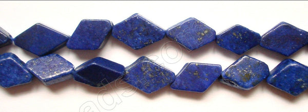 Natural Lapis Lazuli (India)  -  Puff Diamond  14"