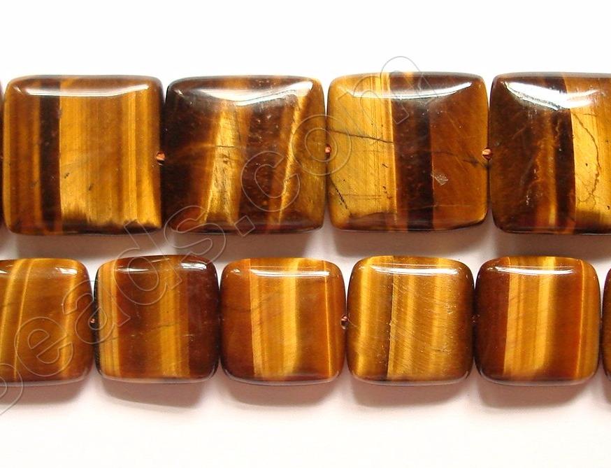 Tiger Eye  -  Puff Squares  16"