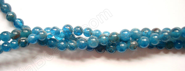 Apatite A  -  Smooth Round Beads  16"
