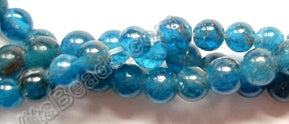 Apatite A  -  Smooth Round Beads  16"