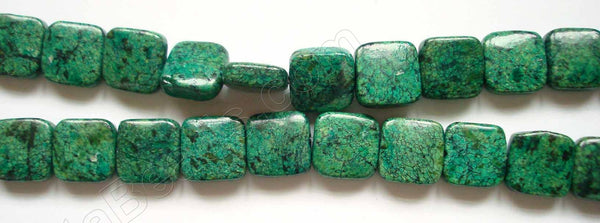 Chrysacolla  -  Flat Squares  16"