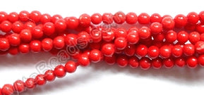 Coral  -  1.5-2mm Small Smooth Round