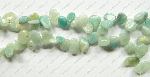 Amazonite  -  8x14mm Smooth Drop Nuggets 16"