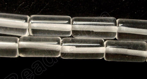 Round Tube - 043 Crystal Quartz  16"