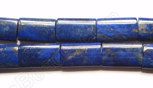 Lapis Lazuli AA -  Puff Thin Tube  16"