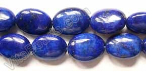Lapis Lazuli AA  -  Puff Ovals  16"