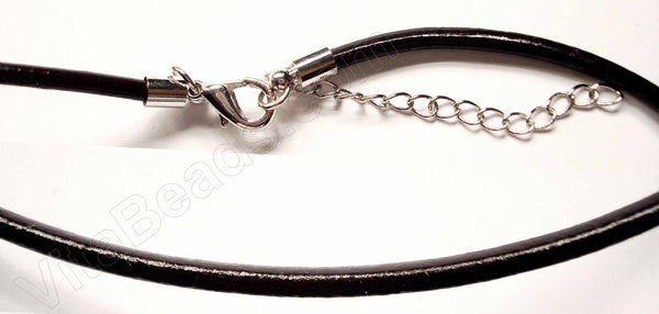 Accessories - 2mm Genuine Leather Pandora Necklace Cord 17"