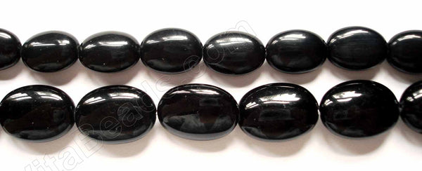 Black Onyx - Puff Oval 16"