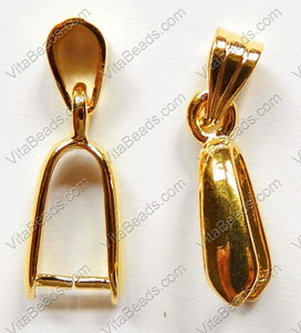 Gold Plated Copper Pendant Bail