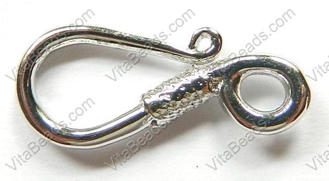 Rhodium Plated Copper Toggle Clasp