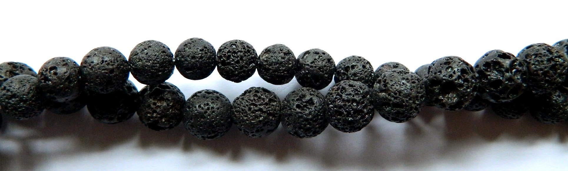 Lava Stone Natural Raw  -  Smooth Round  16"