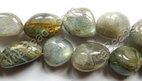 Labradorite A  -  Smooth Tumbles  16"