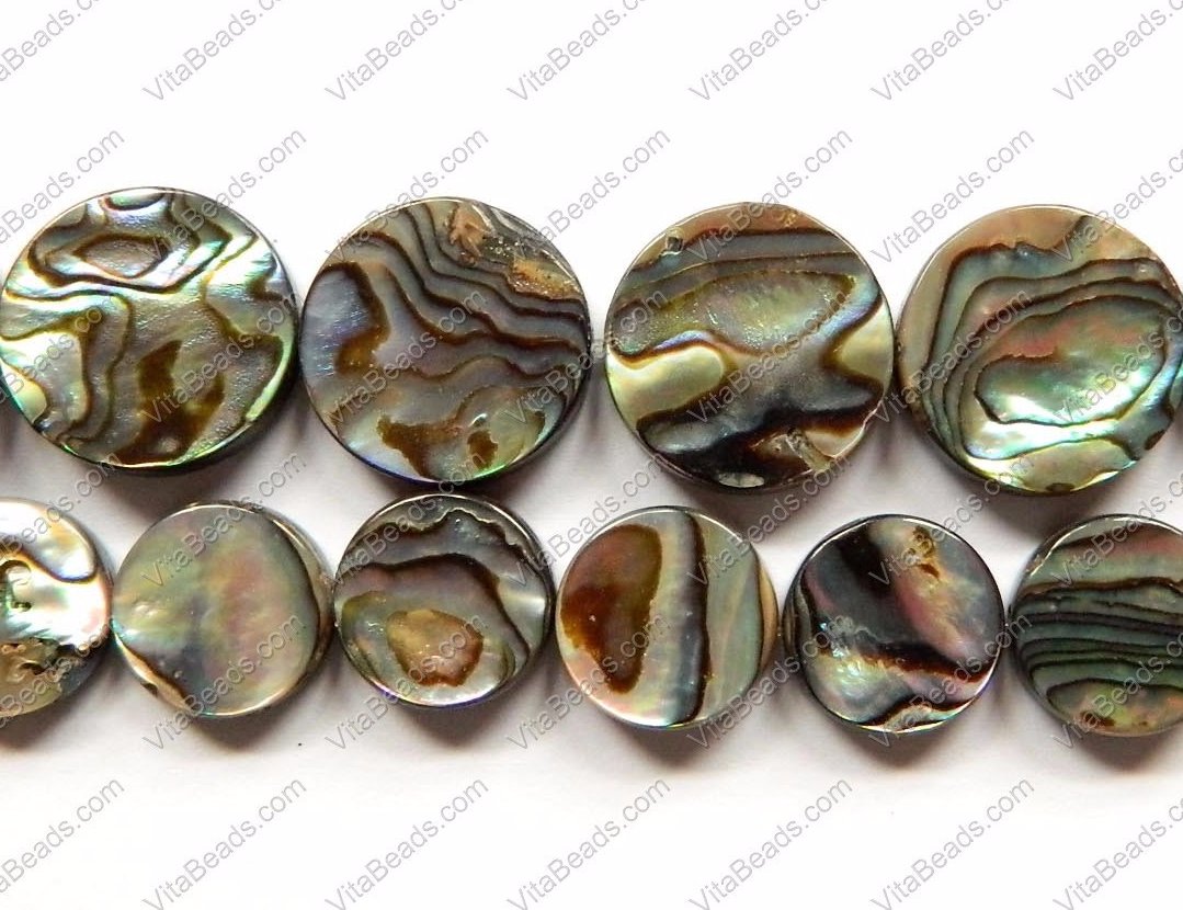 Abalone - Flat Coins 16"