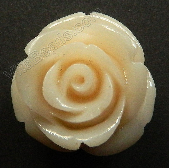 Carved Pendant - Rose