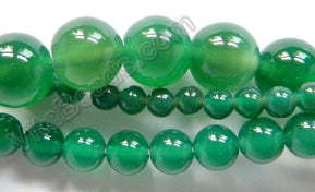 Emerald Natural  -  Smooth Round  16"