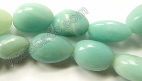 Amazonite  -  Free Form Smooth Nuggets  16"