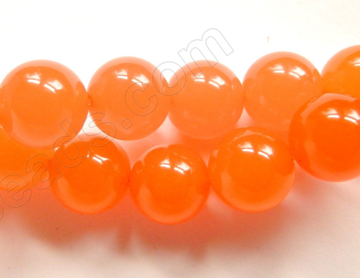 Orange Jade  -  Big Smooth Round  16"