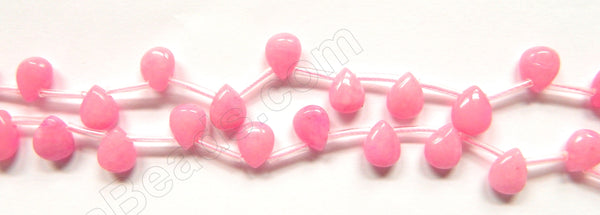 Rose Pink Jade  -  Puff Briolette  16"