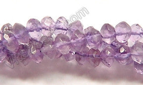 Amethyst (Light)  -  Faceted Buttons 14"