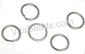 Platinum Plated Brass Jump Ring