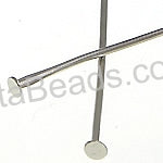 Platinum Plated Brass Headpin