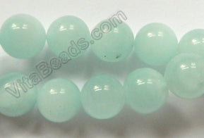 Light Green Quartz  -  Smooth Round  16"