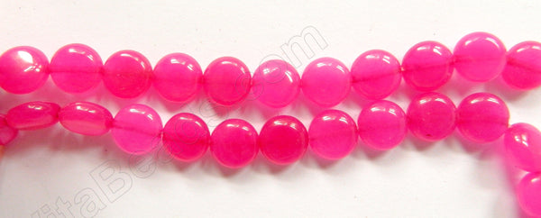 Fuchsia  Jade  -  Puff Coins  16"