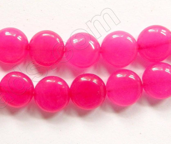 Fuchsia  Jade  -  Puff Coins  16"