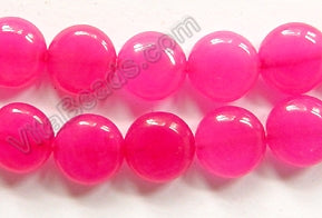 Fuchsia  Jade  -  Puff Coins  16"