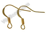 Gold Plated French Ear Wire