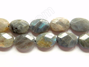 Labradorite AAA  -  Faceted Ovals 16"