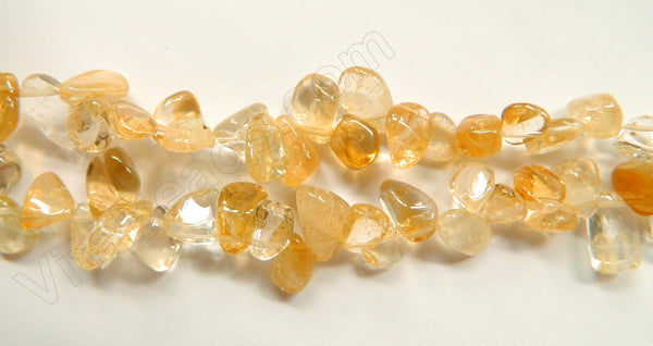 Citrine  -  Smooth Drop Nuggets 16"