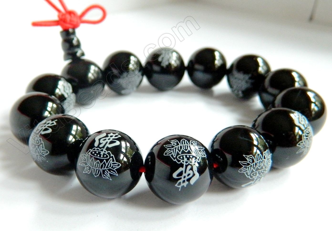 Black Onyx Buddha Bracelet