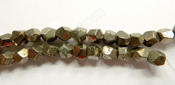 Pyrite A  -  Machine Cut Cubes  16"