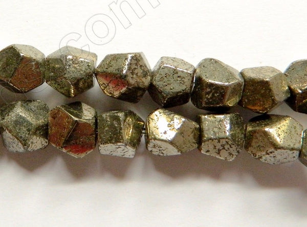 Pyrite A  -  Machine Cut Cubes  16"