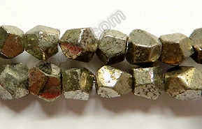 Pyrite A  -  Machine Cut Cubes  16"