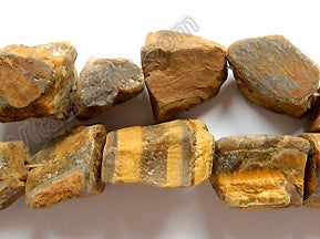 Rough Tiger Eye  -  Free Form Nuggets 16"