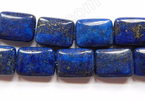 Lapis Lazuli AA  -  Puff Rectangles  16"