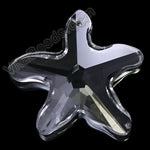 Crystal Pendant  -  Faceted Star
