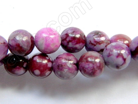 Sugilite  -  Smooth Round Beads  16"