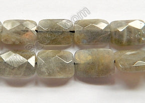 Labradorite A  -  Faceted Rectangles 16"