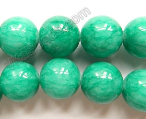 Russian Amazonite Jade  -  Smooth Round
