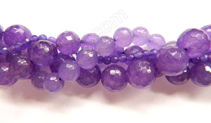 Amethyst Jade  -  Faceted Round