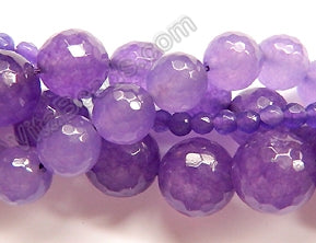 Amethyst Jade  -  Faceted Round