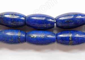 Lapis Lazuli AA  -  Smooth Drum Rice 16"